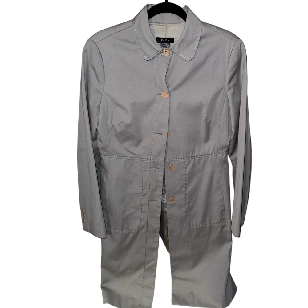 BCBG Taupe Raincoat S